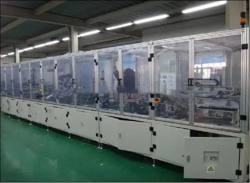 Cadena de producción de cristal de la compañía de ZX, equipo de producción de cristal automotriz
