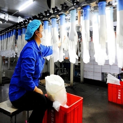 cadena de producción médica disponible de los guantes del nitrilo 380V