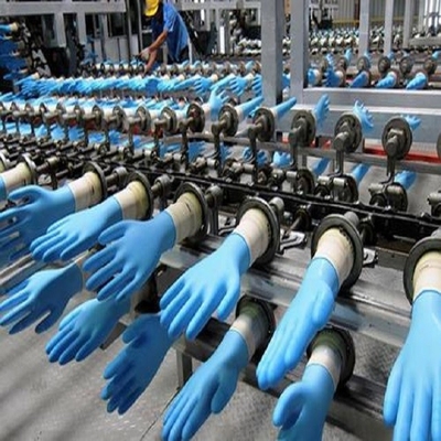 Cadena de producción médica de los guantes del látex cadena de producción de los guantes del nitrilo disponible