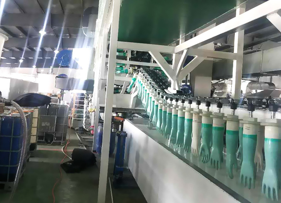 guantes quirúrgicos del látex médico 380V que hacen la máquina los 50M-150M