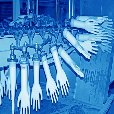 guantes quirúrgicos del látex médico 380V que hacen la máquina los 50M-150M
