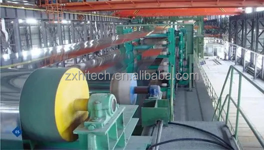 ZX empresa línea de producción de bobinas de acero galvanizado, equipo de producción de bobinas de acero