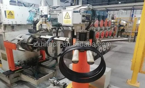 Cadena de producción de alta velocidad del neumático de goma de la compañía de ZX 	fabricación de las industrias