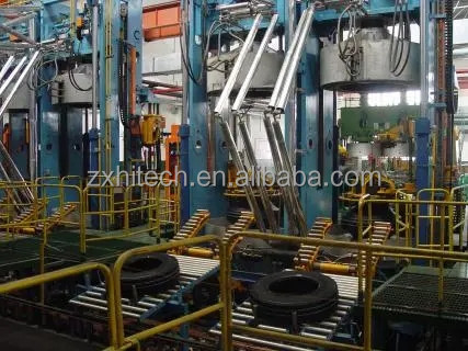 Cadena de producción de alta velocidad del neumático de goma de la compañía de ZX 	fabricación de las industrias