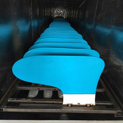 Cadena de producción de goma del látex de la cubierta de alta velocidad del zapato