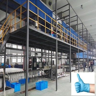 Guante quirúrgico del látex CY600 que hace máquina el nitrilo de goma plástico disponible de polietileno