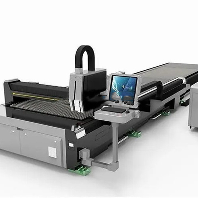 Cortadora horizontal del laser de la fibra de la longitud de onda 120m/Min de alta velocidad