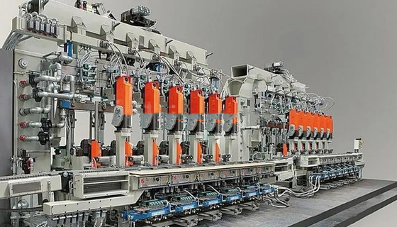 Cadena de producción de cristal de la compañía de ZX, equipo de producción de cristal automotriz
