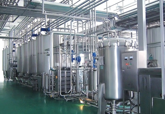 ZX Company condensan la cadena de producción de leche azucararon la máquina del tratamiento de la leche condensada