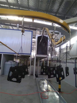 Máquina de capa de anodización de aluminio de espray de la planta 380V