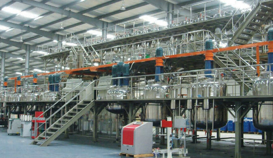Equipo de producción de adhesivos de caucho con bajo ruido