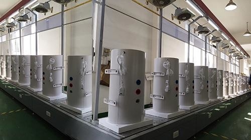 Línea de producción de calentadores de agua Equipo y máquinas de producción de calentadores de agua