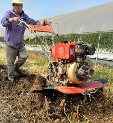 Tiller giratorio cortador de césped eléctrico de carretillas Agricultura Tractor