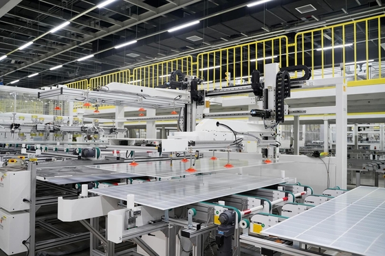 Equipo de la línea de producción de paneles solares
