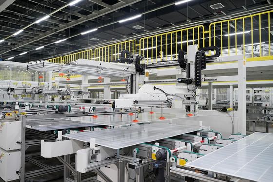 Línea de producción de paneles solares Equipo Línea de producción fotovoltaica